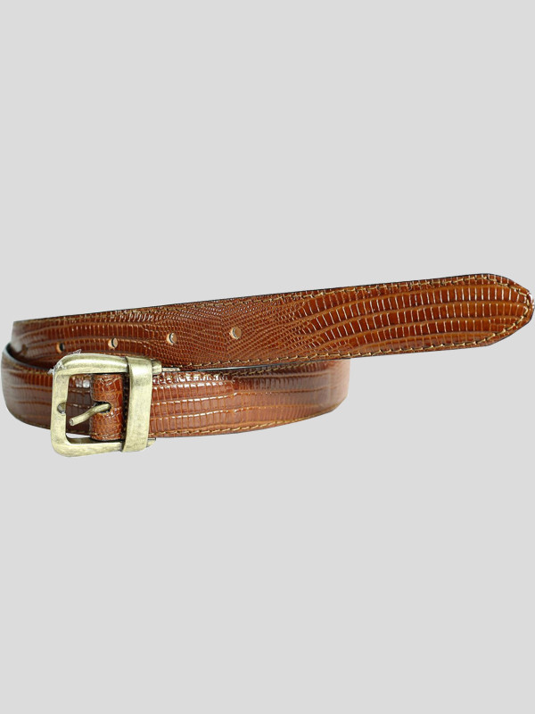 Daisy Womens 25mm Brown Genuine Leather Belts M-4XL