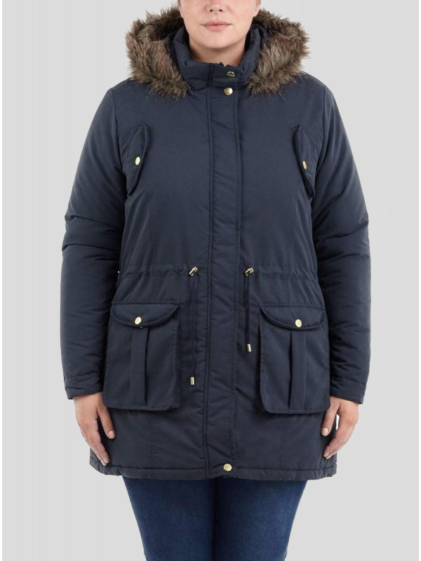 Danni Plus Size Faux Fur Parka Winter Jackets 18-24