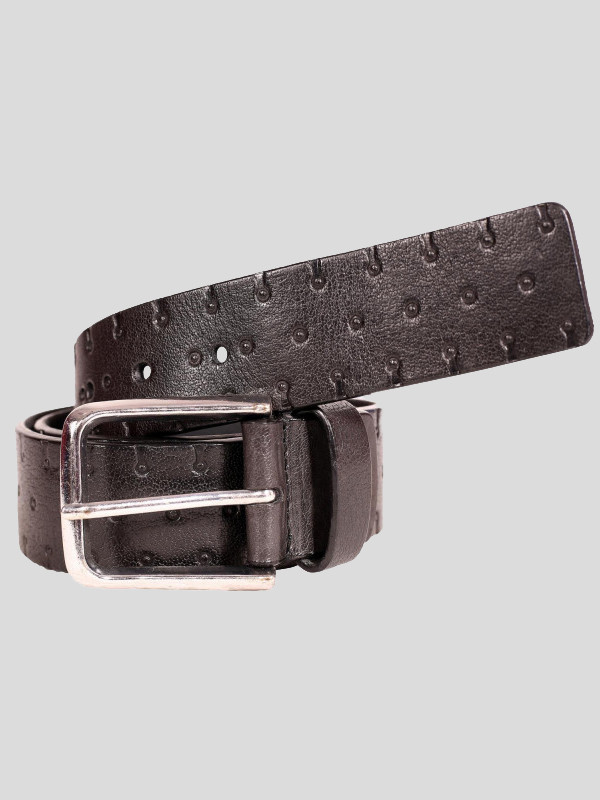 David Mens Brass Antique Buckle Genuine leather Belts S-3XL
