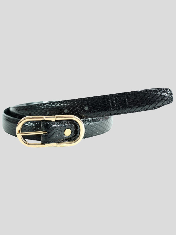 Eliza Womens 25mm Reptile Skin Genuine Leather Belts M-4XL