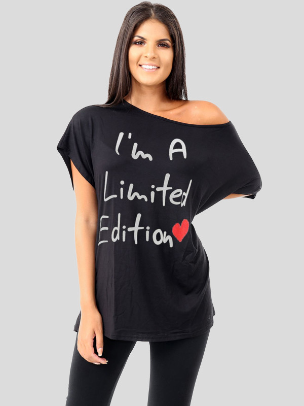 Sienna Plus Size Limited Edition Print T-Shirts 16-26