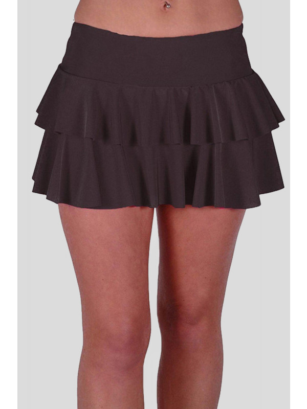 Thea Rara Plain Neon Colors Mini Stretch Skirts 8-14