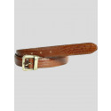 Daisy Womens 25mm Brown Genuine Leather Belts M-4XL