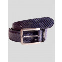 Henry Mens Animal Pattern Genuine Leather Belts S-3XL
