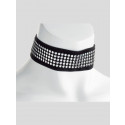 Lettice Silver Chain Mail Design Choker Necklace