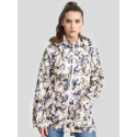 Lucy Plus Size Floral Print Hooded Jacket 18-24