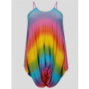 Maci Rainbow Printed Baggy Lagenlook Jumpsuit 8-14