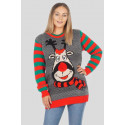 Ruby Christmas Pom Scarf Long Sleeve Pullover Jumpers 8-14