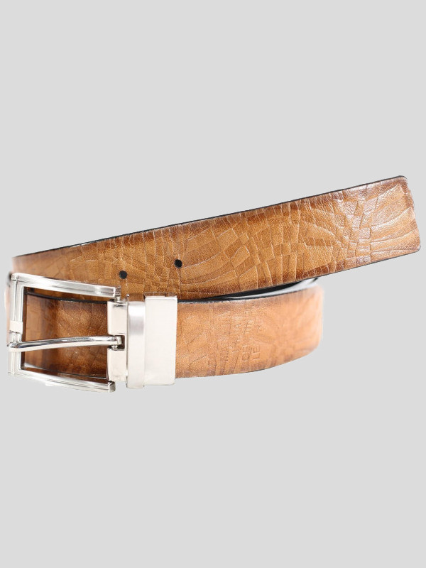 Drake Mens Multi Textured Genuine leather Belts S-3XL