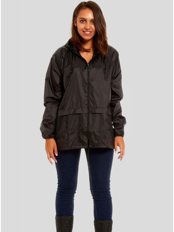 Erika Plus Size Kagool Showerproof Raincoat Jackets L-2XL