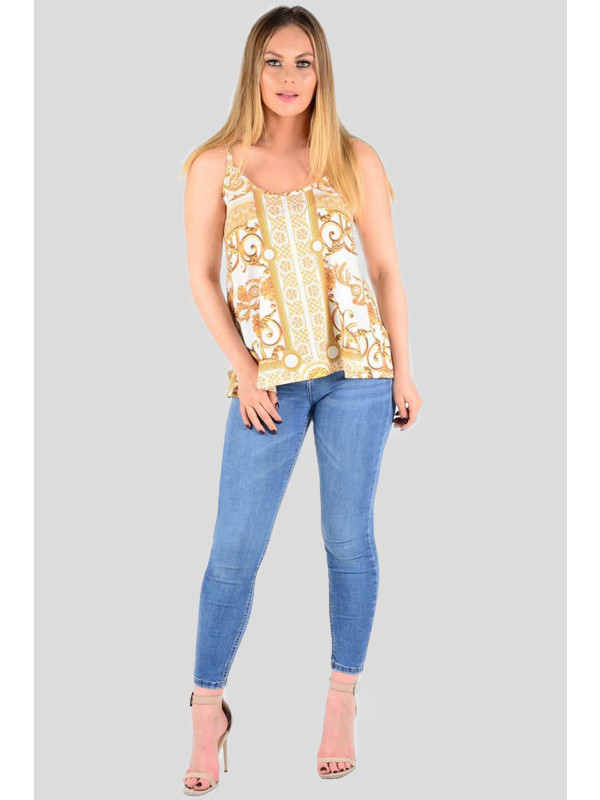 Katherine Plus Size Slinky Cami Vest Top 16 - 22