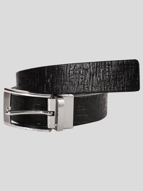 Philip Mens Reversible Textured Genuine leather Belts S-3XL