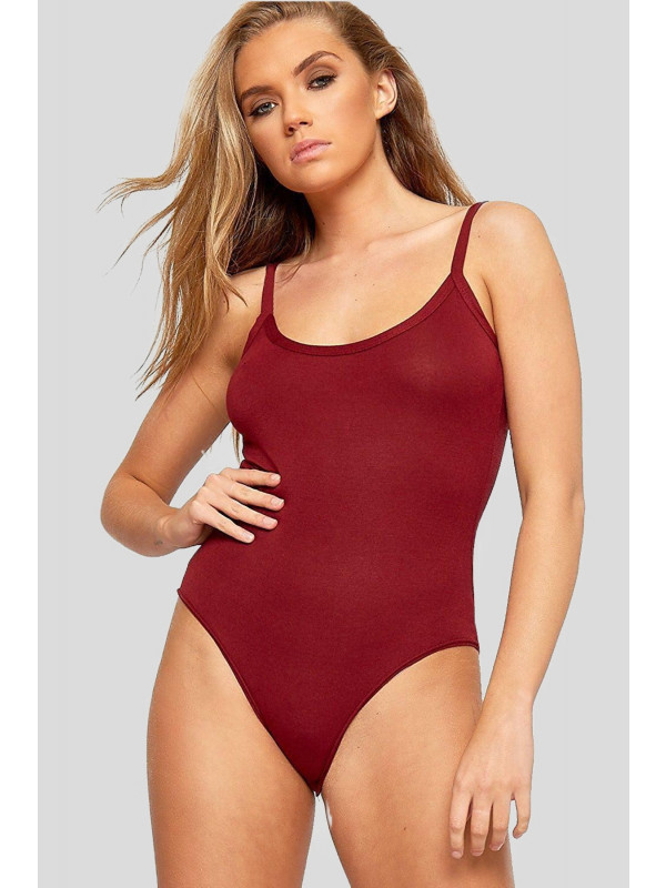 Holly Plus Size Leotard Fitted Bodysuit 16-22