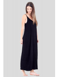 Hannah Plus Size Camisole Strappy Lagenlook Drape Maxi Dress 16-26