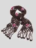 Harriet Crochet Floral Shawls Scarves